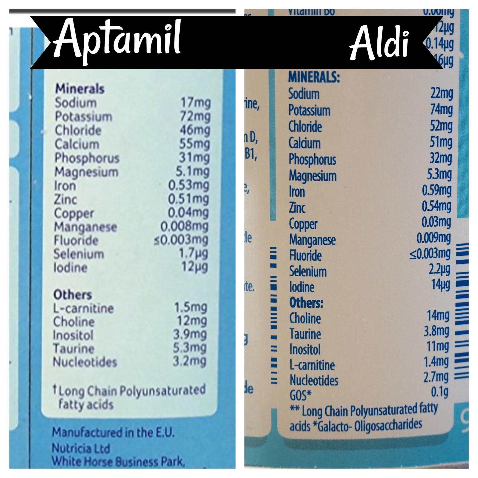Aldi Baby Milk Review (Aptamil comparison) | Not Your Average | Bloglovin’